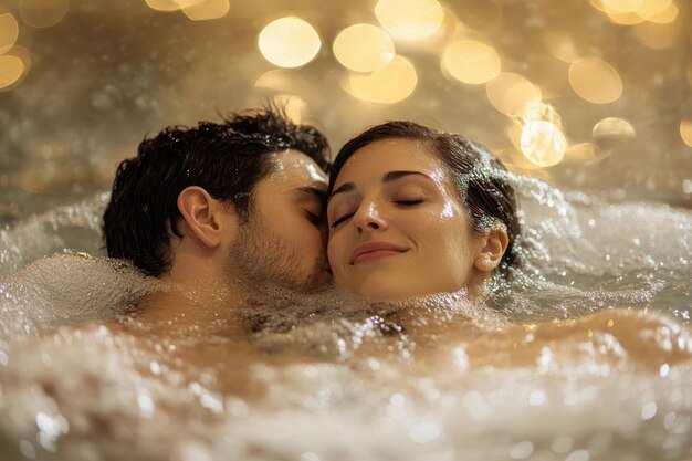 थकान में सेक्स bathing together