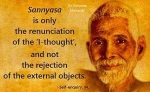 Sanyasa by Ramana Maharshi